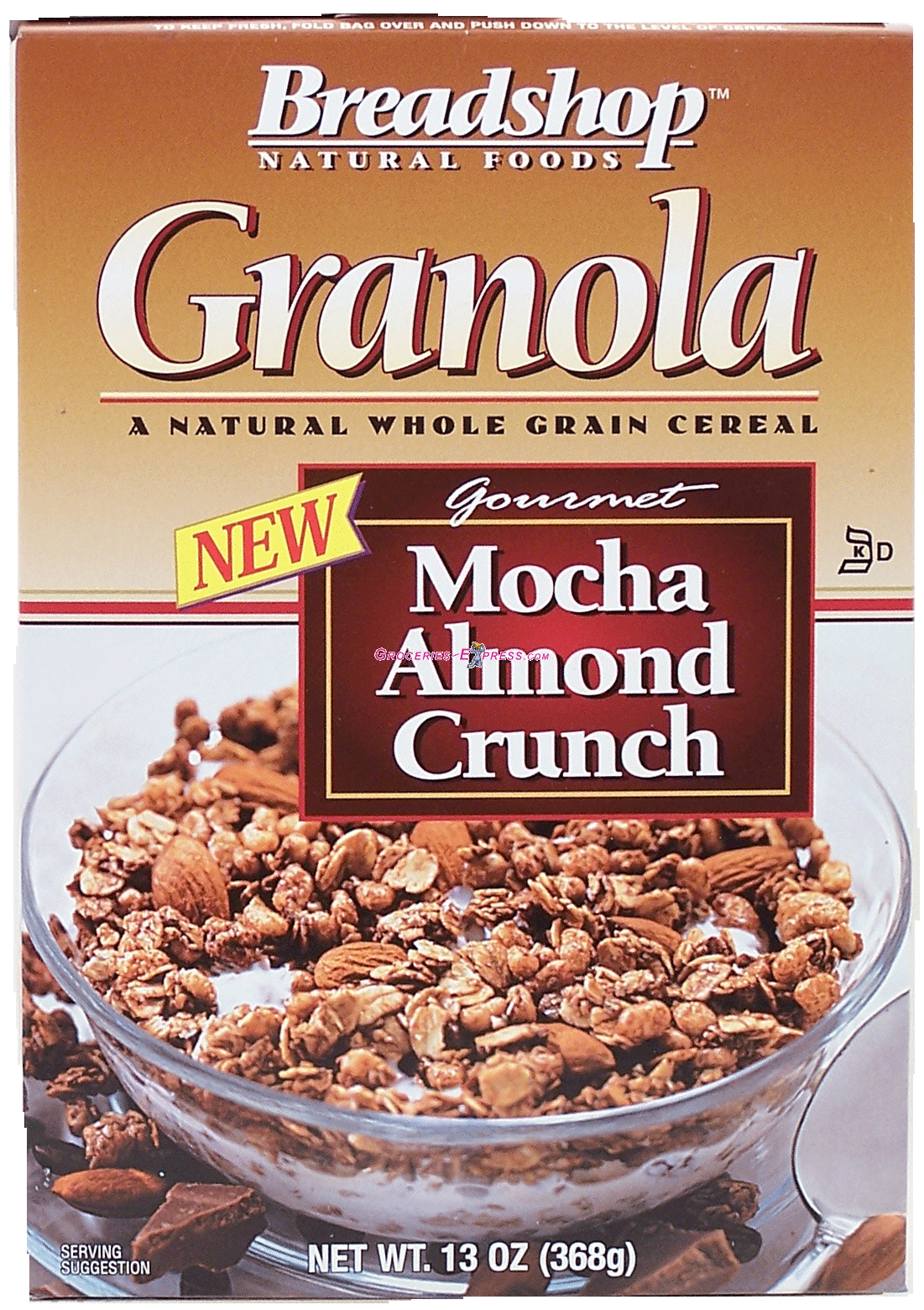 Breadshop&nbsp;&nbsp;gourmet mocha almond crunch granola whole grain cereal Full-Size Picture